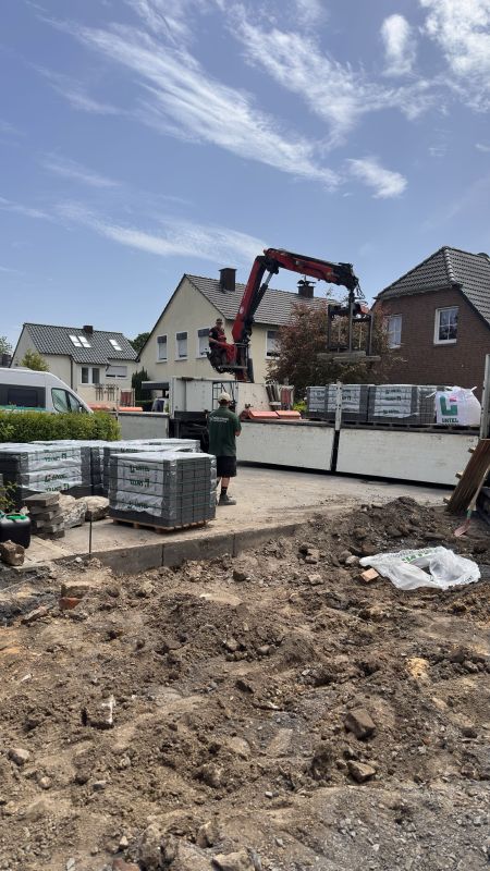 Neubau einer Einfahrt in Unna