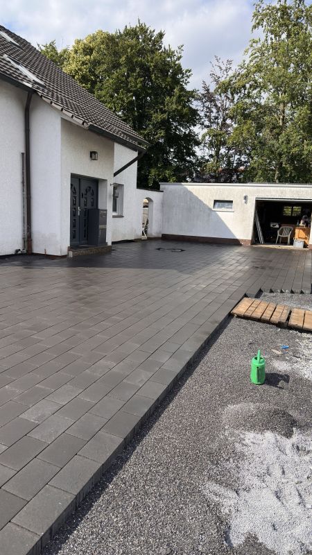 Neubau einer Einfahrt in Unna